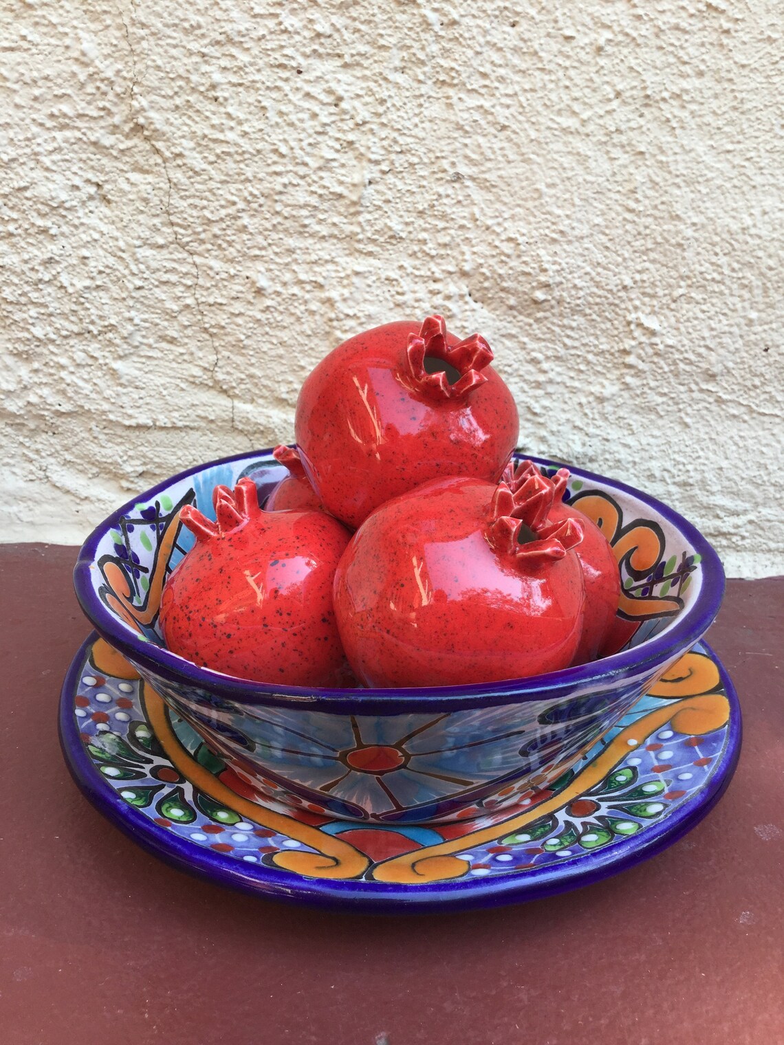 Large Pomegranate Red